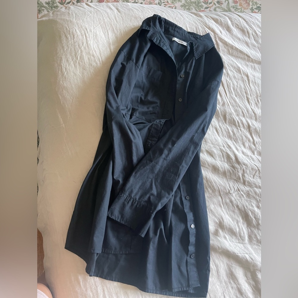 Black Shirt Dress